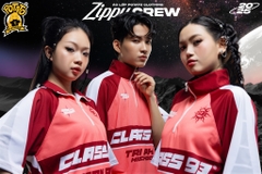 Áo lớp polo Zippy Crew Class 93 - Hồng