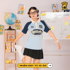Áo lớp polo Classmark - Xanh dương