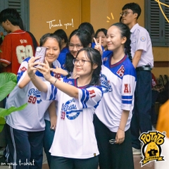 ÁO LỚP BÓNG BẦU DỤC 12A1 NGUYỄN THỊ MINH KHAI