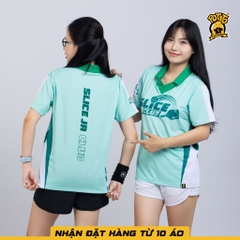 Đồng phục polo Slice Club - Pickleball xanh lá