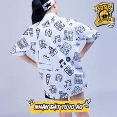 ÁO LỚP SƠ MI DJ AMG