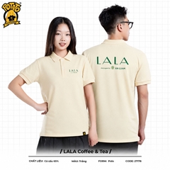 Đồng phục polo LALA Coffee & Tea