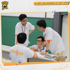 Đồng phục polo CLB SChainNexus - ĐH Bách Khoa trắng