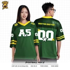 Áo lớp Football Ver 2 - Xanh lá