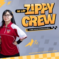 ÁO LỚP POLO ZIPPY CREW 9A1 - LÊ QUÝ ĐÔN
