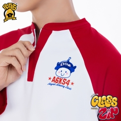 BST ÁO LỚP CLASSZIP TRẮNG ĐỎ