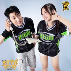 BST ÁO LỚP BÓNG BẦU DỤC INFINI-TEEN ĐEN