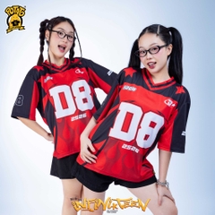 BST ÁO LỚP BÓNG BẦU DỤC INFINI-TEEN ĐỎ