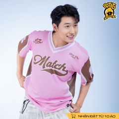 BST ÁO LỚP BÓNG BẦU DỤC INFINI-TEEN HỒNG