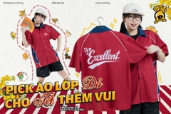 ÁO LỚP SƠ MI 8A3 - HỒNG BÀNG