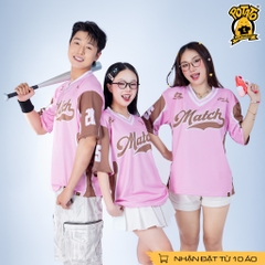 BST ÁO LỚP BÓNG BẦU DỤC INFINI-TEEN HỒNG