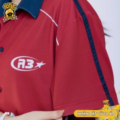 ÁO LỚP SƠ MI 8A3 - HỒNG BÀNG