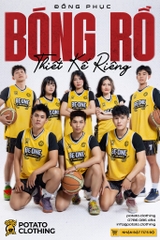 BST BÓNG RỔ ÉP NHIỆT VÀNG