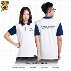 Đồng phục polo Công ty DEVILINK 1