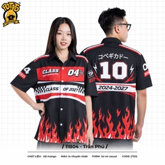 Áo lớp sơ mi 11B04 - Trần Phú