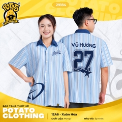 Áo lớp sơ mi 12A6 - Xuân Hòa