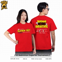 Đồng Phục Cầu Lông H3 Badminton Super-Tet Tournament