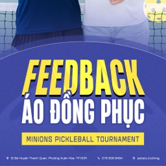 Đồng Phục Pickleball Minions Pickleball Tournament
