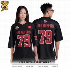 Đồng phục bóng bầu dục Red Buffalo Sport Bar Đen