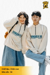 Áo khoác đồng phục Sweater zip Humans of A6