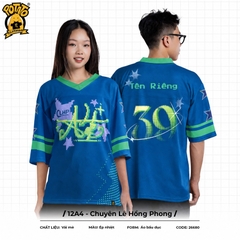 Áo lớp bóng bầu dục 12A4 - Chuyên Lê Hồng Phong