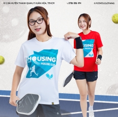 Đồng Phục Pickleball Housing Pickleball Club - Trắng