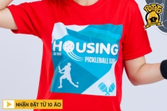 Đồng Phục Pickleball Housing Pickleball Club - Đỏ