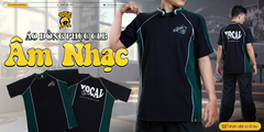 Đồng phục áo thun CLB Âm Nhạc HUFLIT