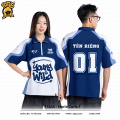Áo lớp zippy polo 12A13 - Marie Curie
