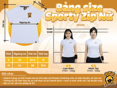 BST Đồng phục Pickleball Sporty Zip Xanh Lá