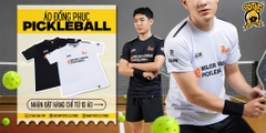 Đồng phục thể thao BALL HUB Pickleball Đen