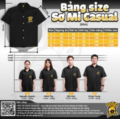 BST Áo lớp sơ mi Summer Vibe Xanh Dương