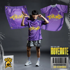 BST Áo lớp MOVEMATE Tím
