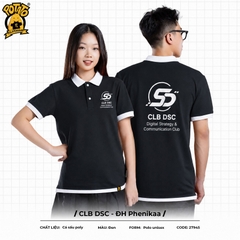 Đồng phục polo CLB DSC - ĐH Phenikaa