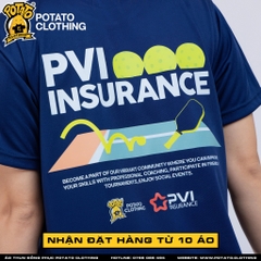 Đồng phục áo thun Giải Pickleball PVI INSURANCE