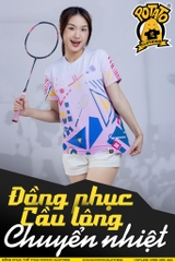 Đồng Phục Nhóm Cầu Lông Lợi Cherry