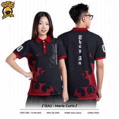 Áo lớp polo 12A2 - Marie Curie