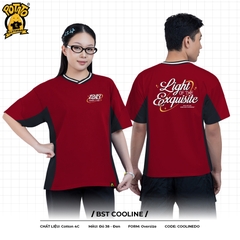 BST ÁO LỚP COOLINE ĐỎ