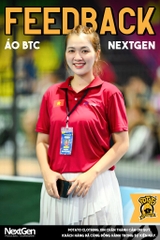 Đồng phục polo pickleball BTC Nextgen Cleanbro Cup