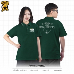 Đồng phục polo pickleball Pick & Pretty