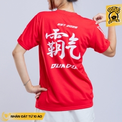 Đồng phục áo thun BUNI Badminton Đỏ Tươi