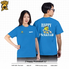 Đồng Phục Happy Pickleball Xanh Dương
