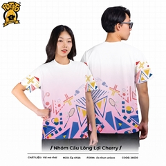 Đồng Phục Nhóm Cầu Lông Lợi Cherry