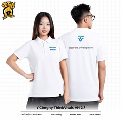 Đồng phục polo Công ty ThinkVitals VN 2