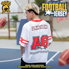 Áo lớp Football Ver 2 - Trắng