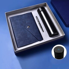 Combo sổ bút và bình giữ nhiệt