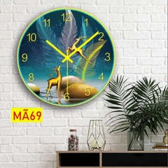 Đồng hồ tráng gương