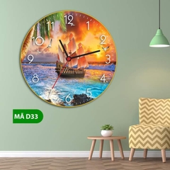 Đồng hồ tráng gương