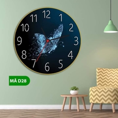 Đồng hồ tráng gương