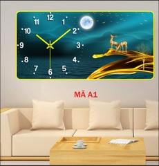 Đồng hồ tráng gương